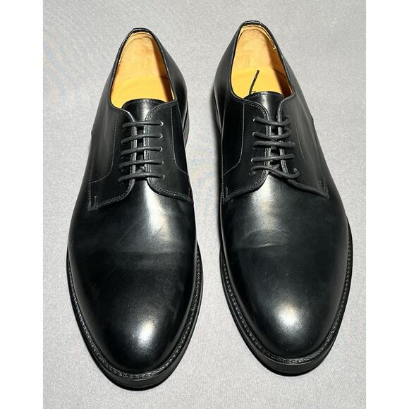 MAGNANNI Eddison Plain Toe Derby Black Leather Men\'s Size 10.5 US NEW main image 9